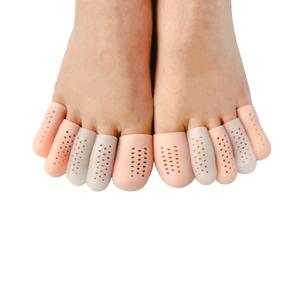 Penutup perlindungan gesekan jari dan jari kaki, penutup perawatan rasa sakit, penutup jari kaki silikon, Pelindung jari kaki olahraga - Product Image 1
