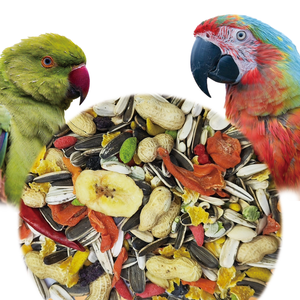 Wimow, venta al por mayor, 2kg, mezclado con frutas, granos, girasol, Rey australiano, Guacamayo, Lorikeet, cacatúa, loro grande, comida para pájaros - Product Image 1