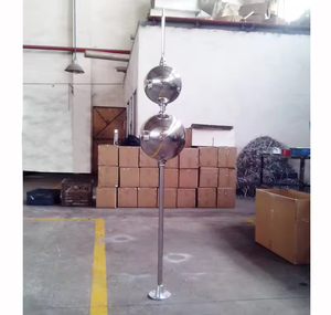 2025 mới đôi hình cầu thép không gỉ sét dây dẫn tùy chỉnh thông số kỹ thuật chống sét chống sét - Product Image 5