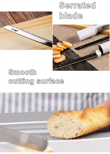 Cuchillos de Cocina USB Recargables, <span class=keywords><strong>Cuchillo</strong></span> Eléctrico de Acero Inoxidable con Dos Cuchillas <span class=keywords><strong>para</strong></span> <span class=keywords><strong>Cortar</strong></span> Jamón, Trinchar y <span class=keywords><strong>Cortar</strong></span> Pan de Levadura - Product Image 3