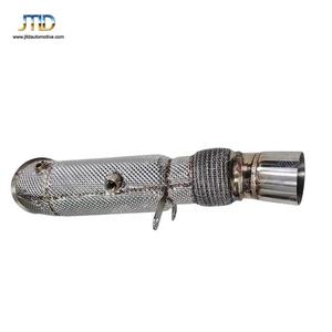 Système d'échappement automobile professionnel JTLD, downpipe sans catalyseur pour M2 N55, acier inoxydable 304, épaisseur 1,5 mm, bouclier thermique - Product Image 2