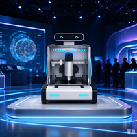 Imprimante 3D alimentaire Panda nouvelle, personnalisable, intelligente, électrique, automatique, contrôlée par Android, facile à utiliser, pour pâte à sucre et peinture alimentaire