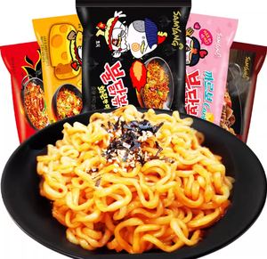 บะหมี่กึ่งสำเร็จรูปเกาหลีขายดี รสคาร์โบนาร่า ไก่งวง ลามิอัน 90 กรัม - Product Image 1