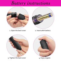 JT Leistungsstarker Bullet-Vibrator mit 10 Modi Tragbarer Mini-Taschen-Vagina-Stimulator Wasserdichtes Superstarkes Erwachsenen-Sexspielzeug für Frauen
