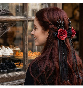 Accessoires pour cheveux pour femmes pour Halloween, pinces à cheveux pour les fêtes, épingles à cheveux pour Halloween - Product Image 1