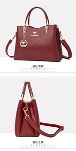 Newest Handbags Luxury Pu Leather Shoulder <b>Tote</b> Bags Women Brands Crossbody Wholesale - Product Image 4