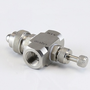 6 Modèles de buses de pulvérisation durables en acier inoxydable 1/4" réglables pour atomisation d'air, buses de brumisation fine à alimentation hydraulique - Product Image 2
