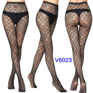 Collants Jacquard, Bas de contention, Collants en dentelle noire pour femmes, Collants sexy, Collants respirants, Collants longs - Product Image 3