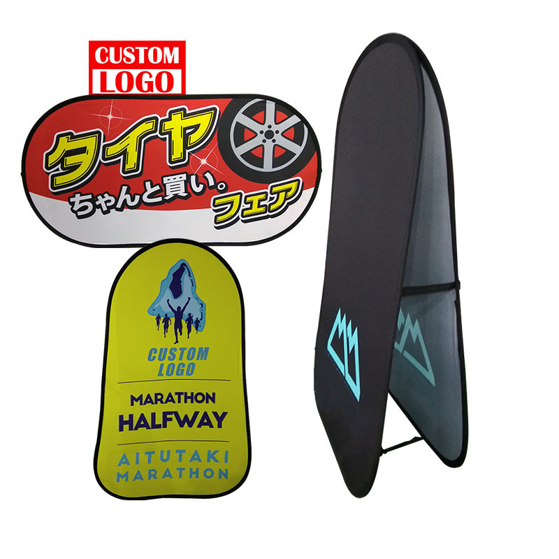 Commercial Event Custom Oval Shape pop