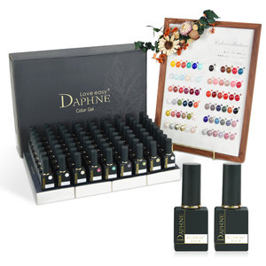 Set de Esmalte de <span class=keywords><strong>Uñas</strong></span> en Gel Acrílico UV Kaga Vip Kit <span class=keywords><strong>2021</strong></span>, 15 ml, OEM, Set Completo de 72 Colores, Fácil de Remover - Product Image 1