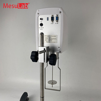 Viscosímetro rotativo digital certificado MesuLab CE Determinaciones de alta viscosidad para laboratorios 220V Garantía de 1 año