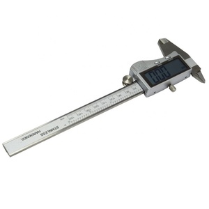 Calibrador Digital Electrónico, Conversión de Pulgadas a Métrico y Fracciones, 0-6 Pulgadas, <span class=keywords><strong>150</strong></span> <span class=keywords><strong>mm</strong></span>, Cuerpo de Acero Inoxidable, Pantalla LCD Extra Grande - Product Image 6