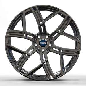 Nuevo Buje de Rueda SRX de Aleación de Aluminio Forjado Ultraligero, Diseño Cóncavo de 40 mm ET, Tamaños y Colores Personalizables de 16 a 24 Pulgadas - Product Image 1