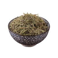 Grand stock de feuilles de romarin séchées, thé aux herbes de couleur verte, pur, naturel et riche en parfum