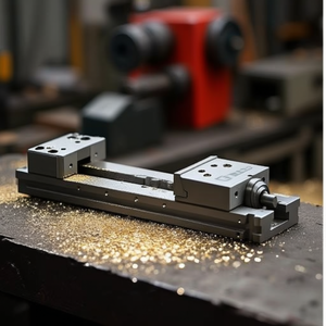 Torno modular con mordaza fija y descendente de 200 mm de longitud para metalurgia - Product Image 3