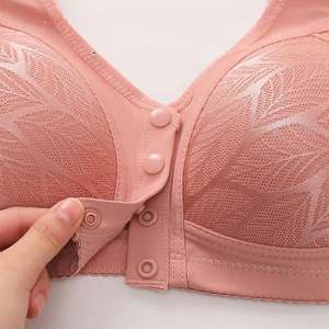 Nuovo <span class=keywords><strong>Reggiseno</strong></span> Sexy in Pizzo Senza Coppe con Rete Traspirante Rosso Borgogna - Product Image 1