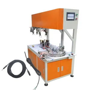 Automatic wire coil winder O or 8 Shape cable winding binding twist tying machine