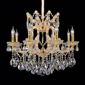 ثريا كريستالية فاخرة LED مع مصباح متدلي كريستال K9 لتزيين غرفة المعيشة وغرفة الطعام - Product Image 4