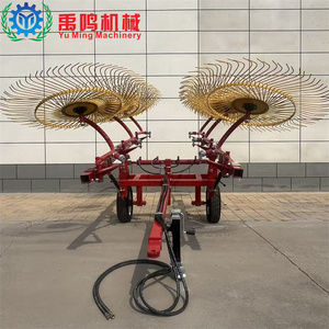 Promotion : Machine agricole traînée par tracteur, Râteau à foin, Râteau à paille, Râteau à disques à doigts, Râteau à fourrage - Product Image 5