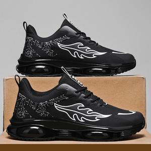 Zapatillas Deportivas Casuales para Hombre de Alta Calidad, Parte Superior de Malla Transpirable, Suela de PVC Elástica, Cómodas para Caminar, Talla Grande, Verano - Product Image 5