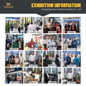 Wazzor cách âm điện dọc có thể thu vào thông minh trượt nâng lên cử<span class=keywords><strong>a</strong></span> sổ ban công bằng kính nhôm - Product Image 6