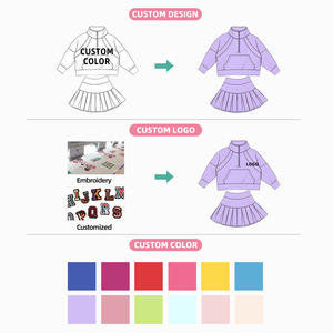 Conjuntos <span class=keywords><strong>de</strong></span> <span class=keywords><strong>Ropa</strong></span> para Bebés con Logotipo Personalizado, <span class=keywords><strong>Ropa</strong></span> Deportiva Transpirable para Niñas, <span class=keywords><strong>Ropa</strong></span> <span class=keywords><strong>de</strong></span> Yoga <span class=keywords><strong>de</strong></span> Manga Larga para Niños, <span class=keywords><strong>Ropa</strong></span> Deportiva para Gimnasio, Fitness y Yoga - Product Image 5