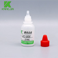 Flacon compte-gouttes en plastique LDPE anti-fuite de 10 ml pour liquide chimique pour kit de test