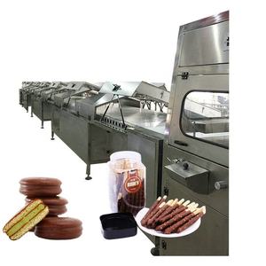 小型自動チョコレート溶解エンロービング機チョコレートコーティング生産ライン - Product Image 3