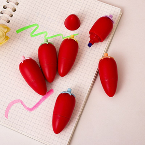 Carotte Maïs Cactus Raisin Mini Fluorescent Surligneur Stylo Art <span class=keywords><strong>Dessin</strong></span> Doodling Marquage <span class=keywords><strong>Kawaii</strong></span> Fluorescent Marqueur Stylos - Product Image 4