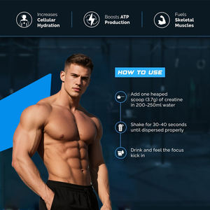 Creatina Monoidrato Micronizzata Pura al 100% OEM/ODM in Polvere per Appassionati di Palestra, Integratore di Creatina per una Maggiore Forza Muscolare - Product Image 3