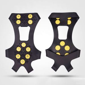 <b>Crampons</b> 10 Snow Grip Ice Grippers Winter Traction Cleats for <b>Shoes</b> and Boots-Anti-Slip - Product Image 4