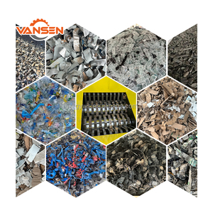 Broyeur à double arbre industriel pour textiles, <span class=keywords><strong>d</strong></span>échets de chiffons, vêtements usagés, tissus, coton, recyclage des <span class=keywords><strong>d</strong></span>échets - Product Image 2
