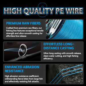 สายเอ็นตกปลา YGK-X ญี่ปุ่น ความแข็งแรงสูง 8X ขนาด 100ม.-500ม. สายถัก PE หลายเส้นใย เรียบเนียน 500ม. 8 เส้น สำหรับตกปลาในทะเลสาบ - Product Image 4