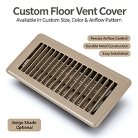 Nouveau produit : Sortie de ventilation au sol FL personnalisée par le fabricant, grille de ventilation au sol 4*10