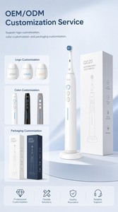 Compatible con el cepillo de dientes eléctrico recargable IO Smart Sonic, resistente al agua IPX7, cepillo de dientes multifuncional para limpieza bucal - Product Image 3
