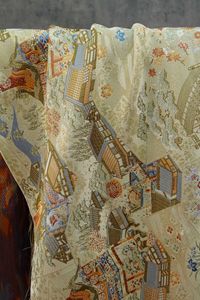 Nouveau style de tissu jacquard chinois en brocart Song avec fil doré tissé pour costume Tang - Product Image 5