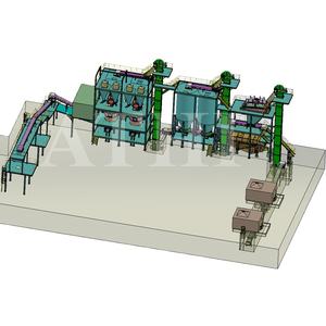 Yeşil kum hazırlama ıslahı üretim hattı/kil kum hazırlama arıtma işleme tesisi döküm kalıpları - Product Image 1