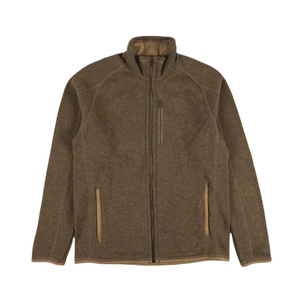 Veste polaire zippée pour homme 100% polyester, haute qualité, respirante, décontractée, vêtements d'extérieur pour homme, hiver, logo personnalisé - Product Image 1