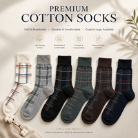 Chaussettes modernes Stewart en tartan rouge - Motif écossais des Highlands, longueur mi-mollet, antibactériennes, chaussettes décontractées d'hiver avec sublimation