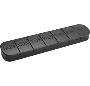 Weekly Pill Organizer 7 Compartments PP Plastic <b>Storage</b> Box Custom Logo Color Portable Pill Case 7 Days Pill Box - Product Image 1