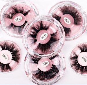 Lashes3d wholesale vendor 25mm eyelashes 25mm 5d mink eyelash with free eyelash box packaging
