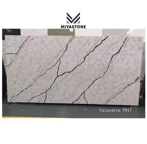 High-Quality Artificial <strong>Quartz</strong> Stone Calacatta <strong>Quartz</strong> <strong>Slabs</strong> for Kitchen Table Top <strong>Quartz</strong> <strong>Slab</strong> - Product Image 1