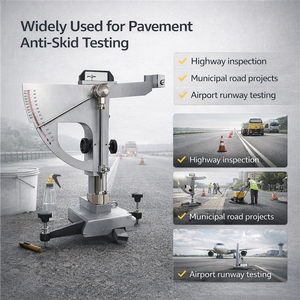 Municipal Road Surface Friction Coefficient Pavement Skid Resistance <strong>Tester</strong> English Version Pendulum Skid <strong>Tester</strong> - Product Image 2