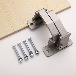 Charnières robustes en acier inoxydable 304, dissimulées, pour portes en pierre, boîtes d'incendie, réglables bidimensionnellement - Product Image 1