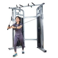 Équipement de Fitness de gymnastique commerciale exercice de sport double poulie réglable câble croisé Machine d'entraînement multifonctionnelle