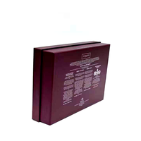 Boîtes cadeaux rigides écologiques recyclables haut de gamme avec impression personnalisée, couvercles, laminage mat, logo personnalisé, cosmétiques, parfums - réutilisables
