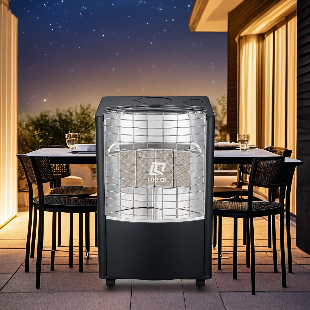 Pulse Ignition Gas Room Heater for Indoor Home Use 6.7kw SKD CKD Infrared Butane LPG Fast Heating Portable Energy Saving Heater