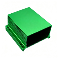 Boîtier en aluminium extrudé sur mesure, profilé en aluminium OEM, boîtier de circuit imprimé, découpe CNC, taraudage, coque électronique pour dispositif industriel