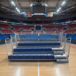 Système de sièges rétractables télescopiques pour théâtres, écoles, hôtels, utilisation multifonctionnelle en arène, électrique/manuel - Product Image 1
