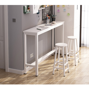 Thiết Kế Mới Công Nghiệp Cổ Điển Nhà Hàng Nhà Bếp Kim Loại Dài <span class=keywords><strong>Bar</strong></span> Bảng Gỗ Cà Phê <span class=keywords><strong>Bar</strong></span> Ghế Và Bảng - Product Image 5